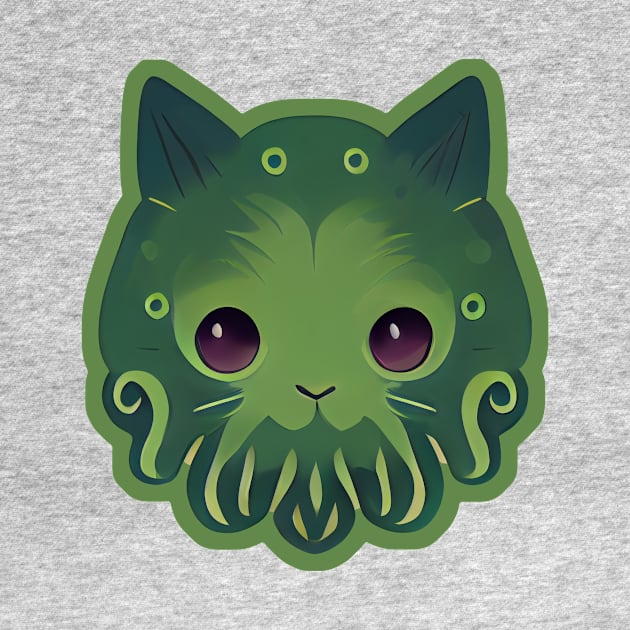 Katulu the Khaos Kryptid Kitty by Artsy Sharo